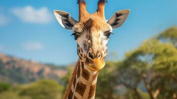 a photo Giraffe