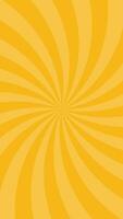 Simple Curved Light Yellow Radial Lines Effect Vector Background