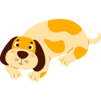 cão animal fofo png