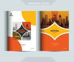 Corporate Business Proposal  Catalog cover Design Template concepts Adept for multipurpose Projects vector