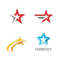 Star logo vector design template