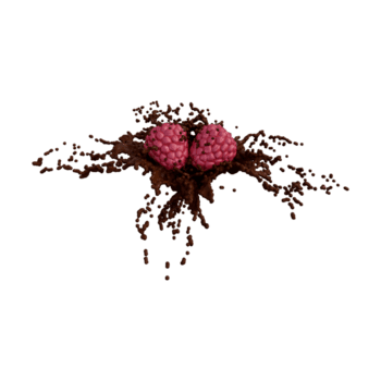 realistisk 3d framställa av hallon frukt bäst för kommersiell och design ändamål png