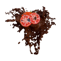 Realistic 3D render of tomatoes Fruit best for commercial and Design purpose png