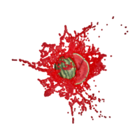 realistisch 3d machen von Wassermelone Obst Beste zum kommerziell und Design Zweck png