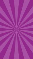 Simple Flat Purple Light Burst Effect Vertical Vector Background