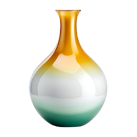 AI generated Ceramic Vase Isolated on Transparent Background png