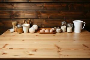 ai generado cocina especias son en el cocina mesa antecedentes profesional publicidad fotografía foto