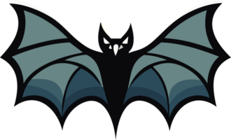 AI generated bat logo design png