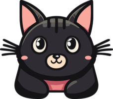 ai generado gato icono diseño png