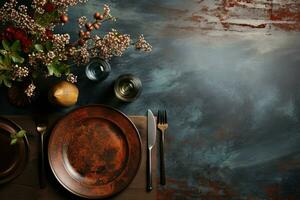 ai generado foto de comida ingredientes con un cocina mesa antecedentes profesional publicidad comida fotografía