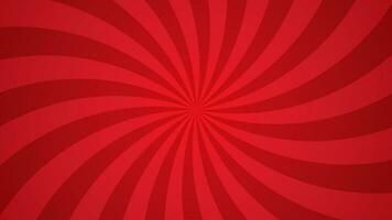 Simple Dark Christmas Red Curved Light Burst Effect Horizontal Vector Background
