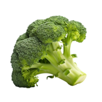 AI generated Broccoli ,transparent background. png