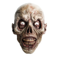 ai généré macabre visage isolé sur transparent Contexte. png