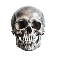 AI generated skull isolated on transparent background. png