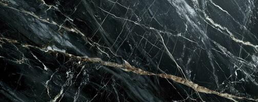 AI generated Dark color marble texture, black marble background. photo