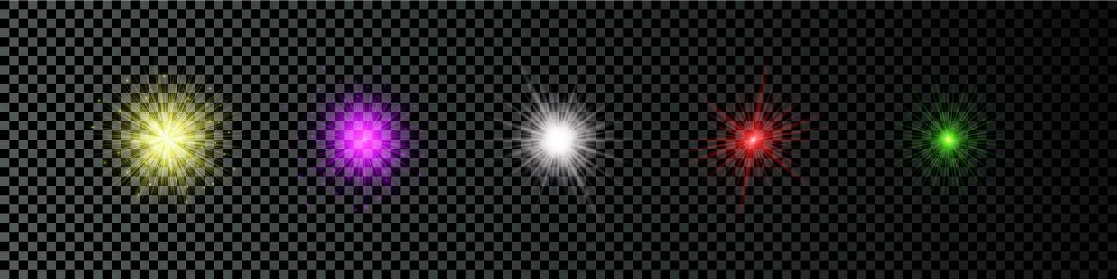 Light effect of lens flare