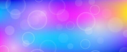 Abstract background with blur bokeh light effect vector