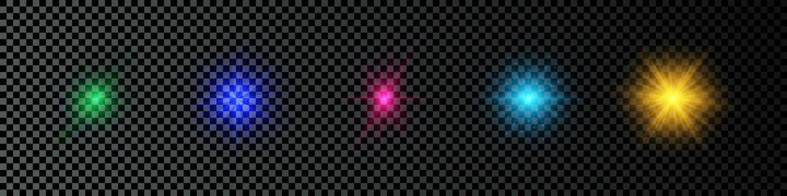 Light effect of lens flare