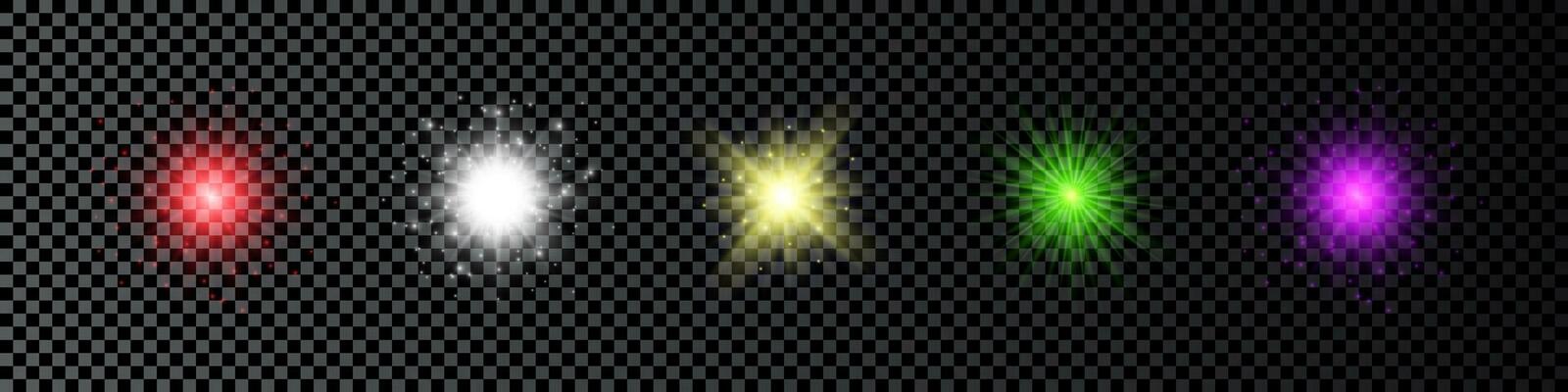 Light effect of lens flare