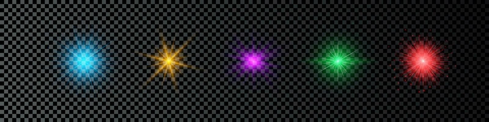 Light effect of lens flare