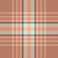 Plaid check pattern. Seamless fabric texture. Tartan textile print. vector