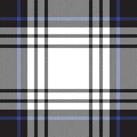 Plaid check pattern. Seamless fabric texture. Tartan textile print. vector