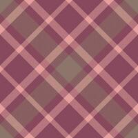 Plaid pattern vector. Check fabric texture. Seamless textile design for clothes, paper print. vector