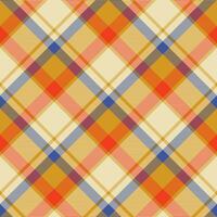 vector de patrón de cuadros sin costuras de tartán escocia. tela de fondo retro. textura geométrica cuadrada de color de verificación vintage para impresión textil, papel de regalo, tarjeta de regalo, diseño de papel tapiz.