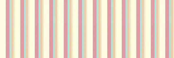 Bed vector texture lines, luxurious fabric pattern seamless. Paper stripe vertical textile background in light yellow and red colors.