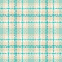 Texture vector pattern of seamless background tartan with a check fabric plaid textile.