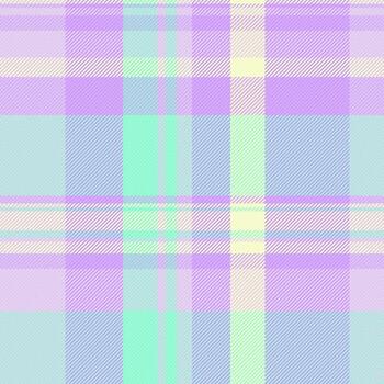 Vector plaid texture of pattern check textile with a background seamless fabric tartan.