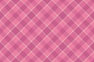 Tartan pattern fabric of seamless texture vector with a check textile background plaid.