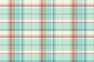 Vector pattern fabric of background check plaid with a texture seamless tartan textile.