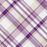 Close up textile background texture, day plaid tartan pattern. School fabric vector check seamless in white and light colors.