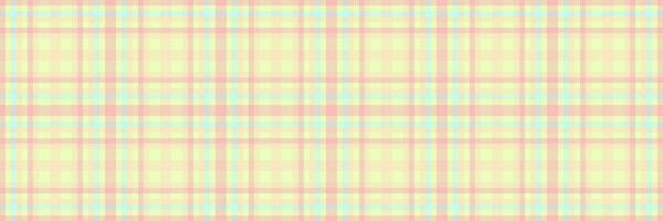 Faded pattern background textile, dress texture vector tartan. Arabic plaid check fabric seamless in light and bisque colors.