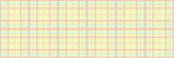 Faded pattern background textile, dress texture vector tartan. Arabic plaid check fabric seamless in light and bisque colors.