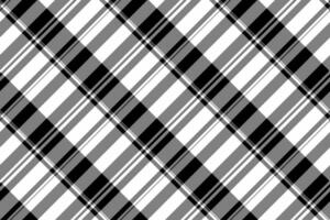 Pattern textile background of check plaid vector with a seamless tartan texture fabric.