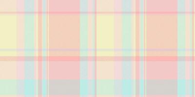 Goose tartan check pattern, decor fabric plaid vector. Xmas background texture seamless textile in light color. vector