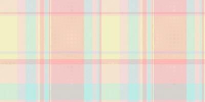 Goose tartan check pattern, decor fabric plaid vector. Xmas background texture seamless textile in light color. vector