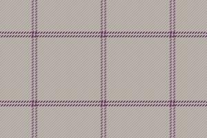Plaid vector textile of seamless check texture with a pattern background fabric tartan.