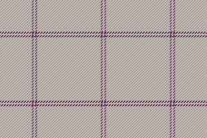 Plaid vector textile of seamless check texture with a pattern background fabric tartan.