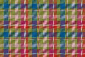 Seamless pattern of scottish tartan plaid. Repeatable background with check fabric texture. Vector backdrop striped textile print.