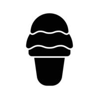 ice cream icon vector design template simple and clean