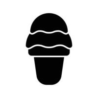 ice cream icon vector design template simple and clean