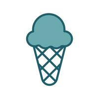 ice cream icon vector design template simple and clean