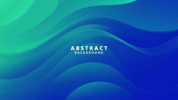 Abstract Green blue Background with Wavy Shapes. flowing and curvy shapes. This asset is suitable for website backgrounds, flyers, posters, and digital art projects. vector