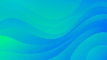 Abstract green blue Background with Wavy Shapes. flowing and curvy shapes. This asset is suitable for website backgrounds, flyers, posters, and digital art projects. vector