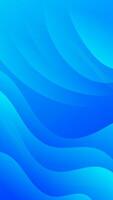 Abstract Gradient Blue liquid background. Modern vector background design. Dynamic Waves. Fluid shapes composition.  Fit for social media story template