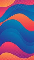 Abstract background colorful  with wavy lines and gradients is a versatile asset suitable for various design projects such as websites, presentations, print materials, social media posts vector