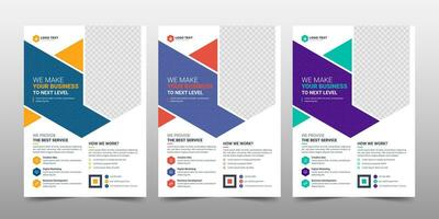 Creative Corporate Business Flyer Brochure Template Design, abstract business flyer, and vector template design. Brochure design, cover, annual report, poster, flyer